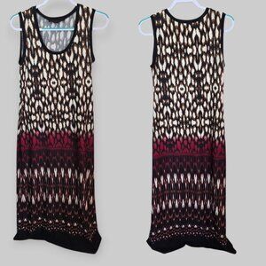Hayley Matthews Sleeveless Summer Long Maxi Dress Womens Medium Made in USA